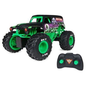 Open Box - Grave Digger - Monster Jam 1:15 Scale Grave Digger Green